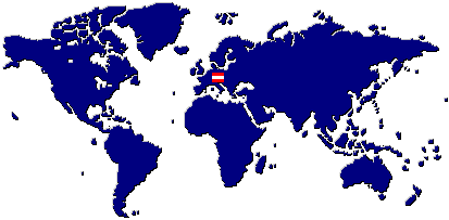 Location of austria